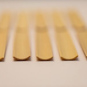 Pregouged Bassoon Cane - 120 mm (10pcs)