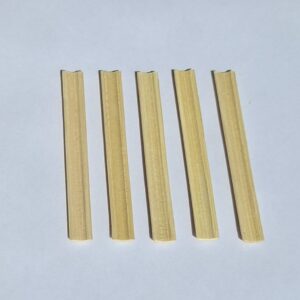 Blanks, Splits Cane Into 3 Equal Parts for Oboe 76 mm (10 pcs)